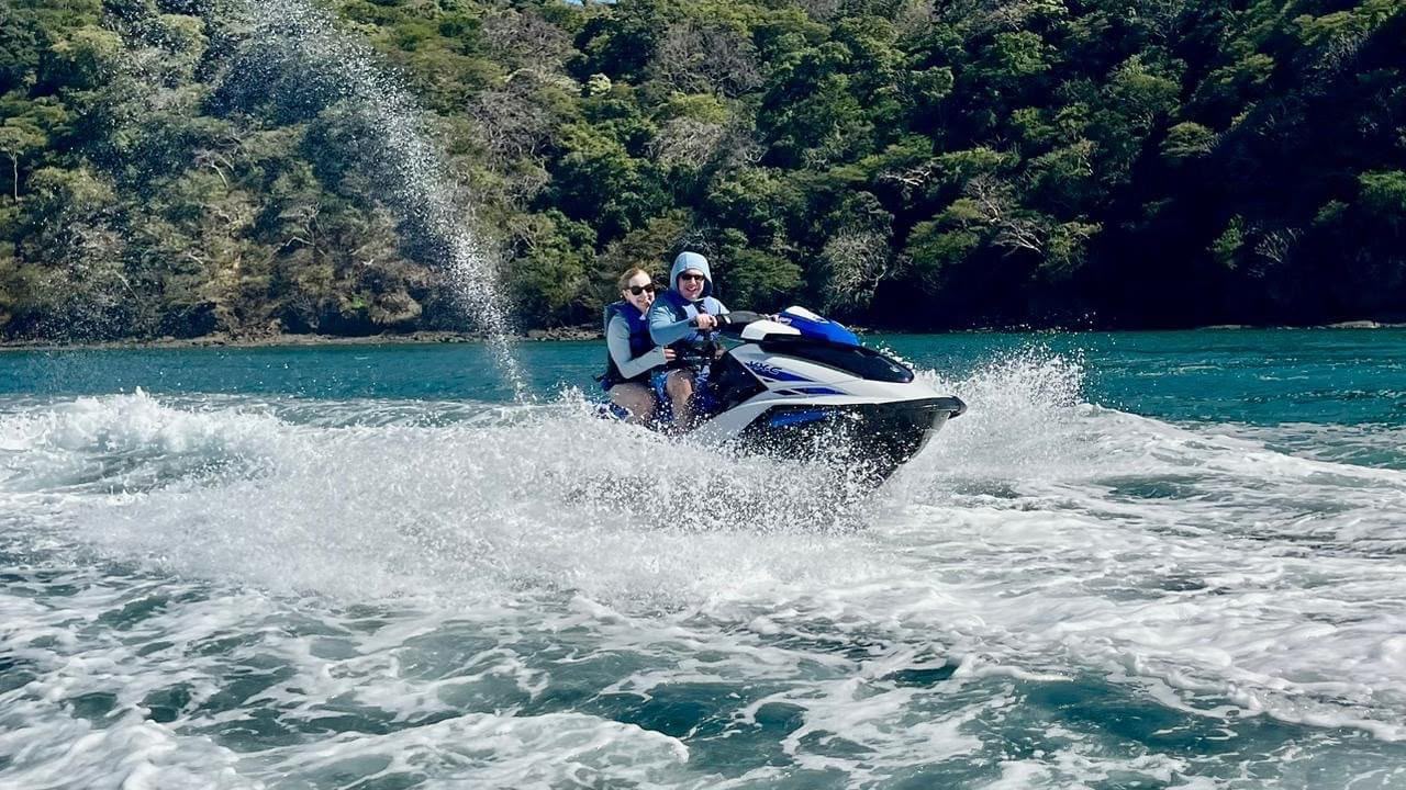 Jet ski tour on Costa Rica's Pacific Coast